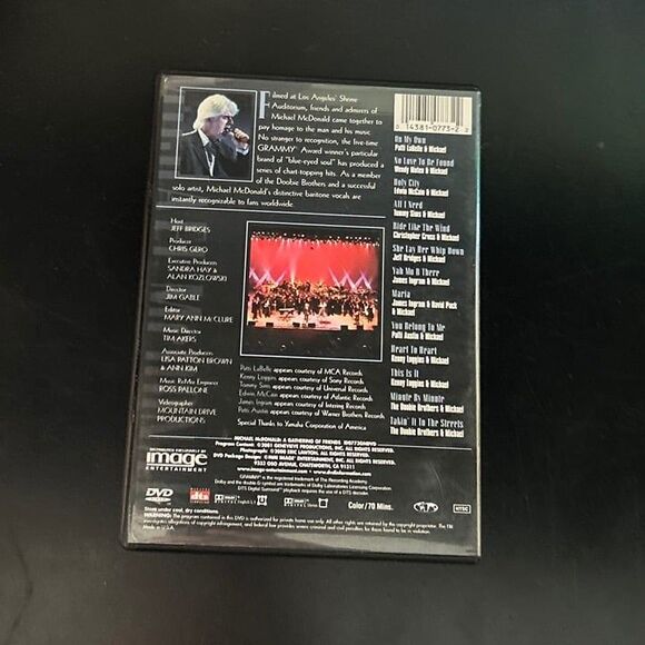 Michael McDonald "A Gathering of Friends" 2001 DVD. - Picture 3 of 3
